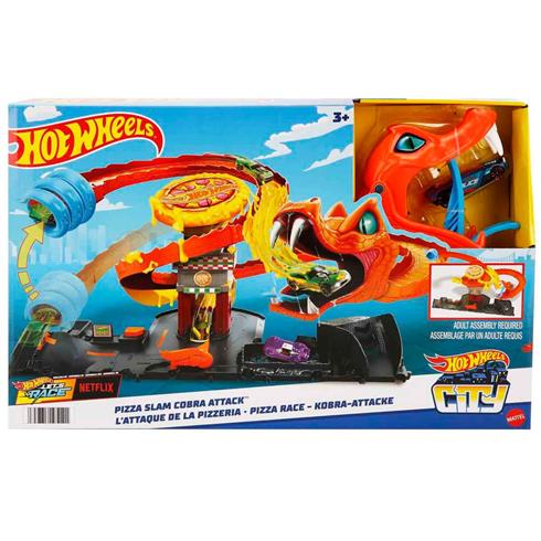 Hot Wheels Pizza Slam Kobra Saldırısı Oyun Seti Htn81