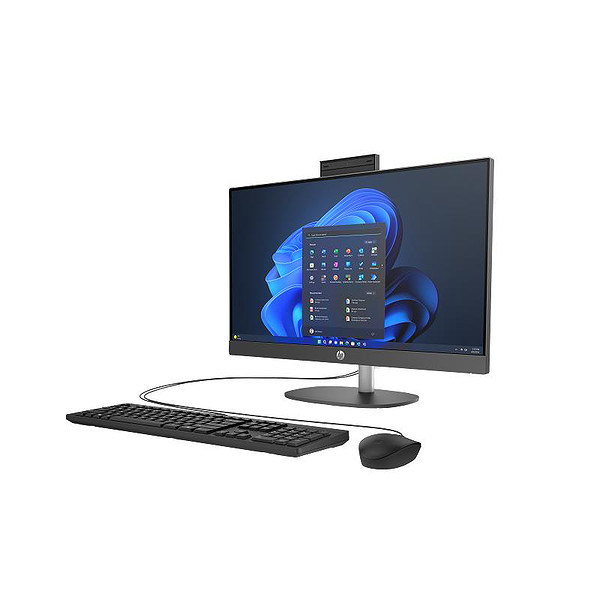 HP Aıo Pro 240 G10 D1GD0ET Intel Ultra 5-125U 16GB 512Ssd 23.8 Dos Siyah