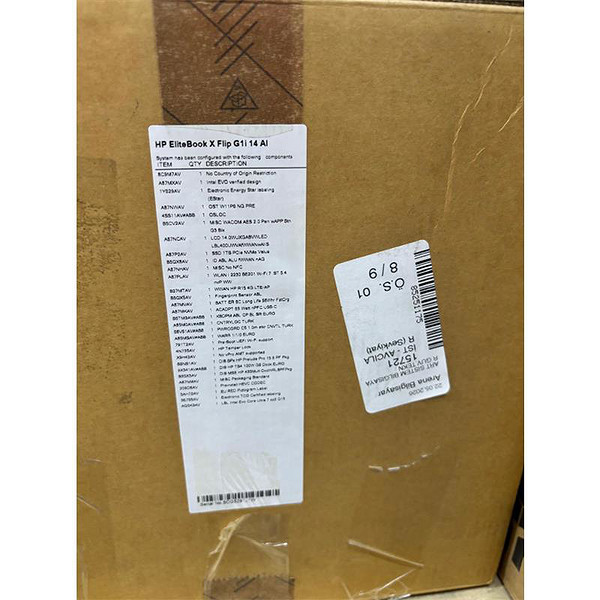 HP Elıtebook X Flıp G1I AI B5QX1AV Intel Ultra 7-258V 32GB 1TB Ssd 14 W11pro (Outlet)