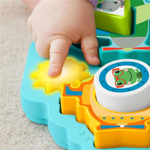 Fisher Price Sesli Ve Işıklı Arabalar Puzzle Hrp31