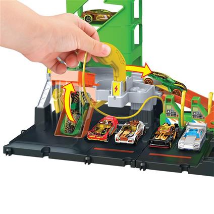 Htn79 Hot Wheels Elektrikli Araç Şarj İstasyonu Oyun Seti