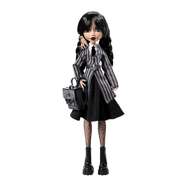 Hxj04 Monster High Wednesday Okul Üniformalı Bebek