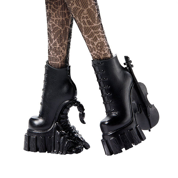 Hxj04 Monster High Wednesday Okul Üniformalı Bebek
