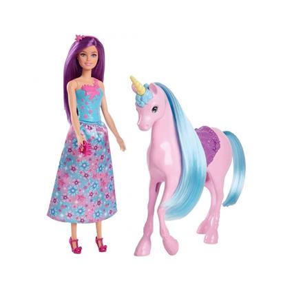 Hyt62 Barbie Ve Tek Boynuzlu Atı