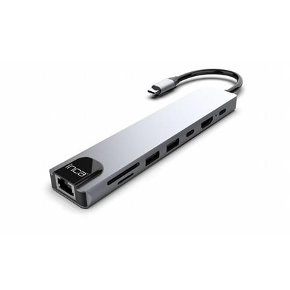 Inca Itpc-7 Type-C Hub X8combo Çoklayıcı