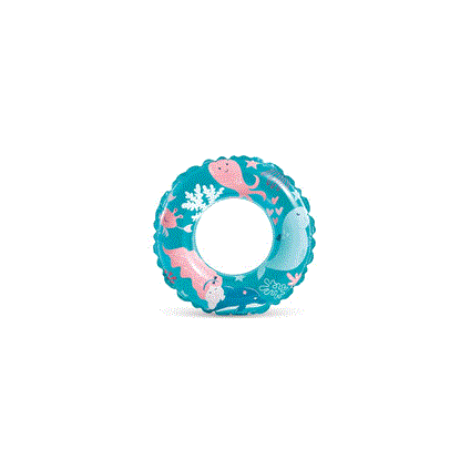 IS59242 Şeffaf Baskılı Simit 61 Cm - Vardem Oyuncak