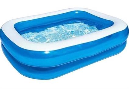 Intex Dikdörtgen 152X203 Cm Aile Boyu Şişme Havuz Mavi
