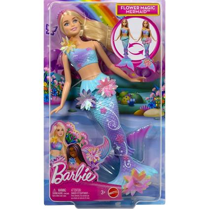 Jdm72 Barbie Büyülü Çiçekler Deniz Kızı - Flower Magic Mermaid