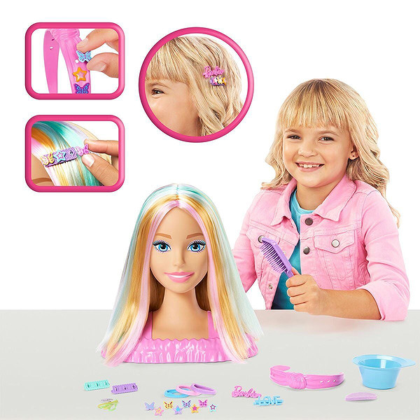 Jfg81 Barbie Saç Tasarımı Büstü