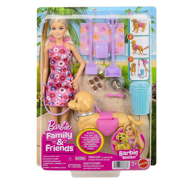 Jjb46 Barbie Ve Köpekçiğin Yürüyüş Zamanı