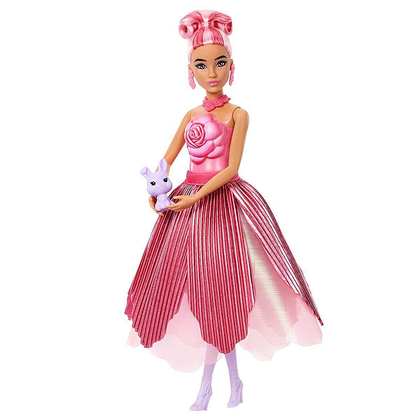 Jmf59 Barbie Petal Pop - Kırmızı Gül