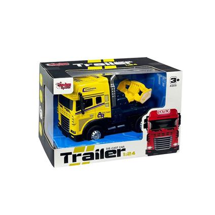 Klx800-247 Sürtmeli Işıklı Müzikli 1:24 Çekici (Tır Kafası)