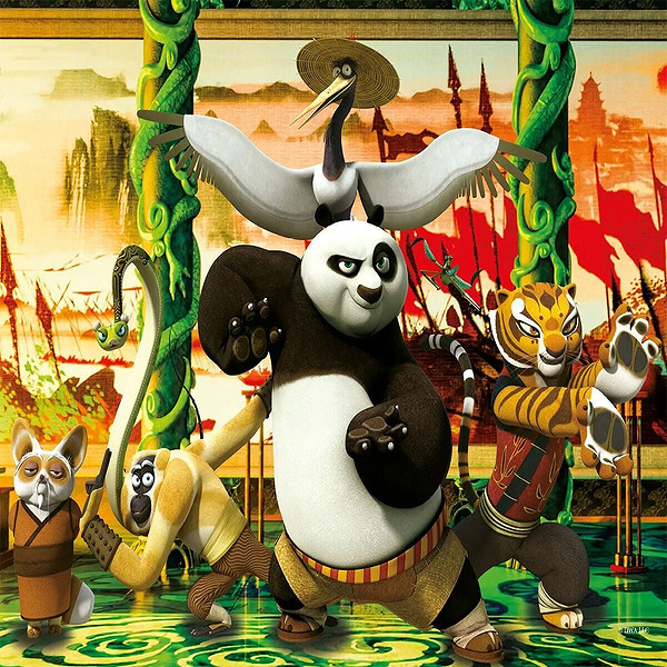 KP 113 Kung FU Panda Puzzle 200 Prç