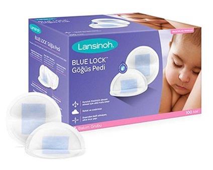 Lansinoh Blue Lock Göğüs Pedi 100 Adet