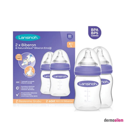 Lansinoh PP Biberon Seti 2X160 Ml
