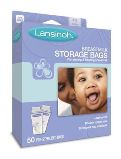 Lansinoh Anne Sütü Saklama Poşeti 50 Adet