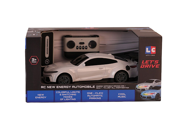 LC-31212 Lets Ride UK 1 16 Renkli Işıklı Araba Şarj İstasyonlu
