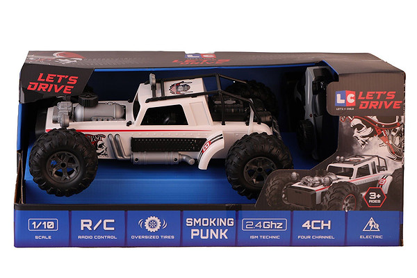 LC-31232 Lets Ride UK 1 10 2 4Ghz Yüksek Hızlı Truck Araba 4 CH Usb Şarjlı