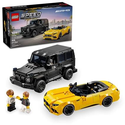 76924 Lego Speed Champ.Mercedes-Amg G 63 Ve SL 63 +10 Yaş 808 Parça