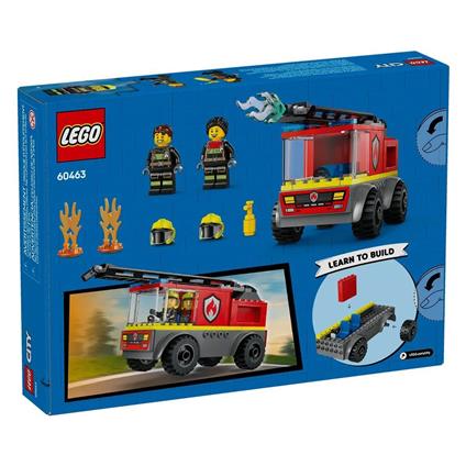 Lego City Merdivenli İtfaiye Kamyonu 60463 Yapım Seti
