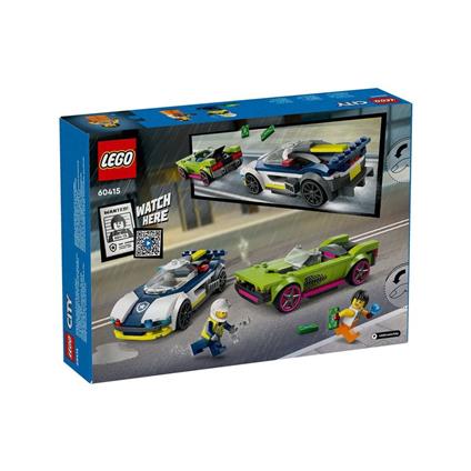 Lego® City Polis Arabası Ve Spor Araba Takibi 60415 6+ Yaratıcı Oyuncak Yapım Seti - 213 Parça