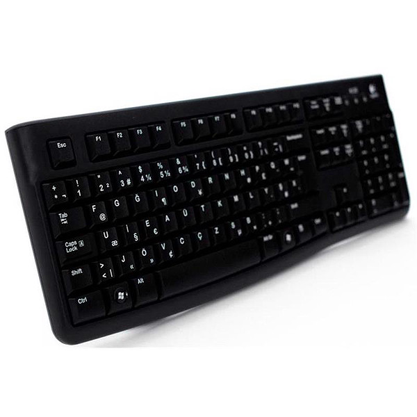 Logıtech K120 F Usb Klavye Sıyah 920-004163 Kablolu