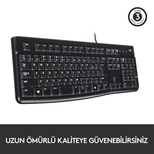 Logıtech K120 Q Usb Kablolu Klavye Siyah 920-002505