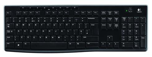 Logıtech K270 Q TR MM Klavye Kablosuz Siyah 920-003761