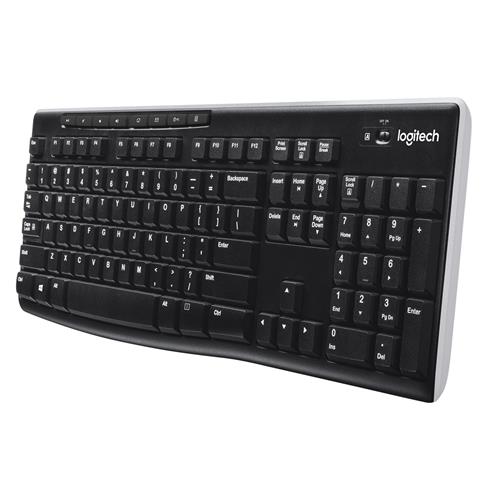 Logıtech K270 Q TR MM Klavye Kablosuz Siyah 920-003761