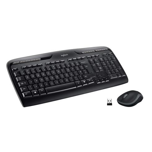 Logıtech MK330 Q TR MM Kablosuz Klavye Mouse Set Siyah 920-003988