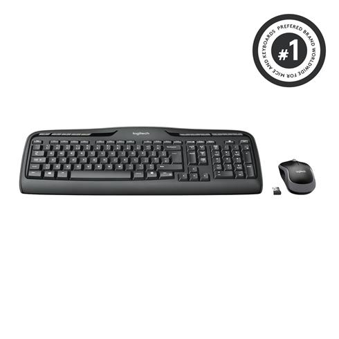 Logıtech MK330 Q TR MM Kablosuz Klavye Mouse Set Siyah 920-003988