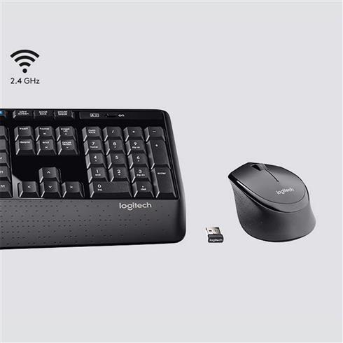 Logıtech MK345 Q TR MM Kablosuz Klavye Mouse Set Siyah 920-006514