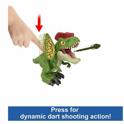 Hnt65 Jurassic World Uncaged™ İnteraktif Dilophosaurus Figürü
