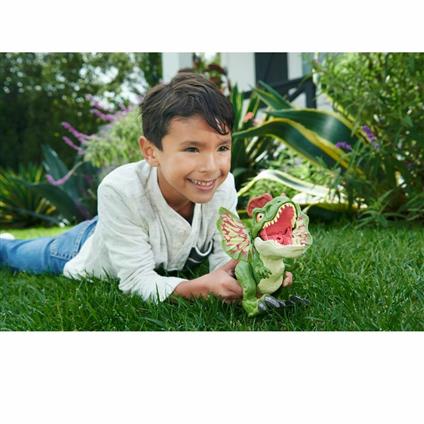 Hnt65 Jurassic World Uncaged™ İnteraktif Dilophosaurus Figürü