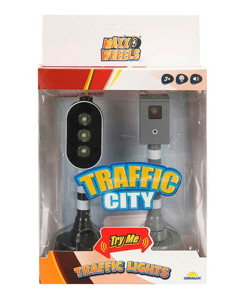 Maxx Wheels Sesli Ve Işıklı Trafik Işık Seti 02551