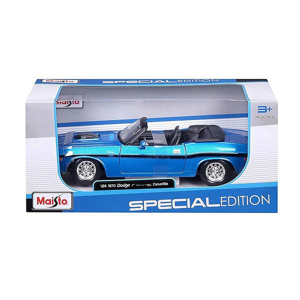 May 31264 1970 Dodge Challenger R/T Convertible 1:24 -Necotoys