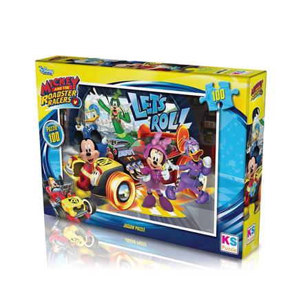 Mch714 KS Mickey Mouse / 100 Parça Puzzle
