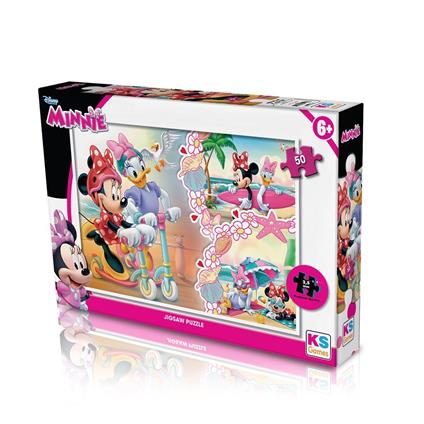 Mın709 Minnie 50 Parça Puzzle -KS Puzzle