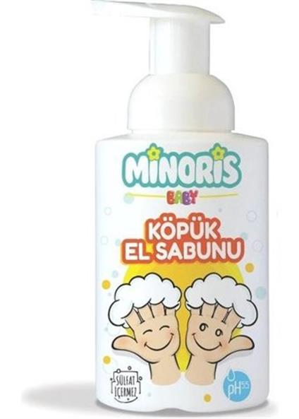 Minoris Kids Organik Köpük El Sabunu 300 Ml