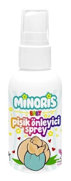 Minoris Baby Organik Pişik Önleyici Sprey 100 Ml