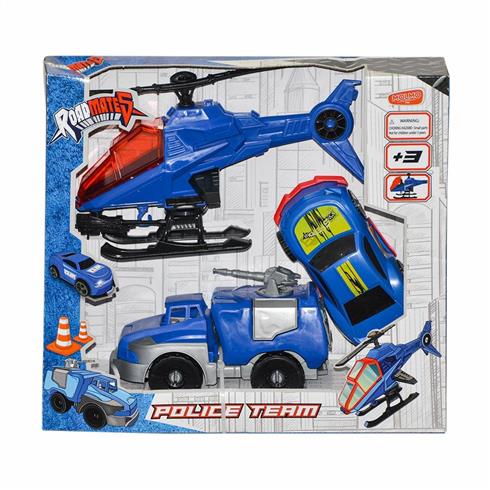 ML440 Roadmates 3'Lü Aksiyon Polis Seti -Molmo