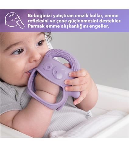 Mochi Diş Kaşıyıcı Lila