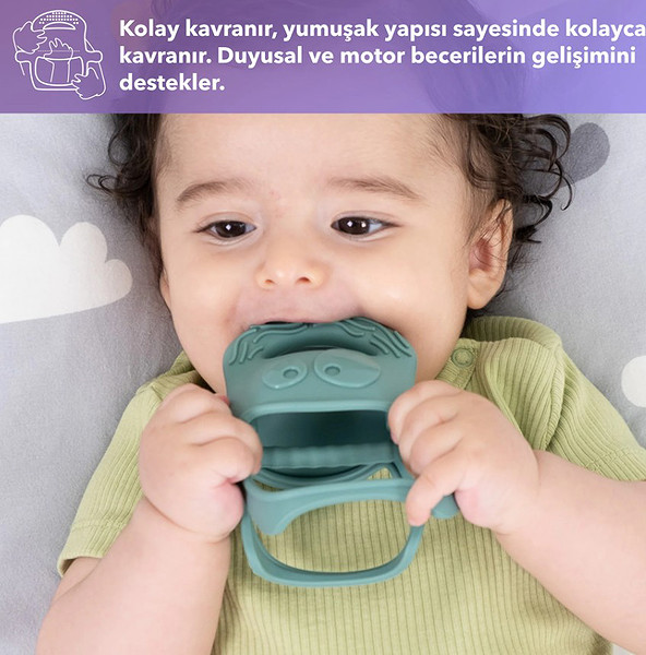Mochi Diş Kaşıyıcı Somon