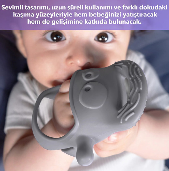 Mochi Diş Kaşıyıcı Somon