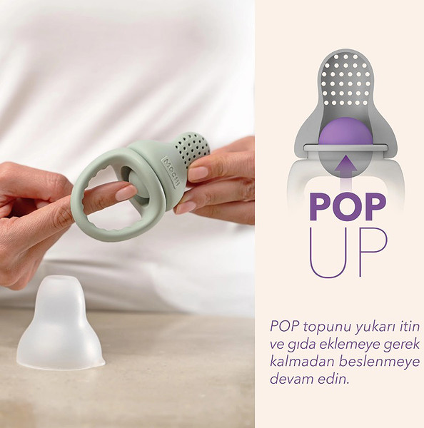 Mochi Pop-Up Meyve Sebze Gıda Emziği Blush