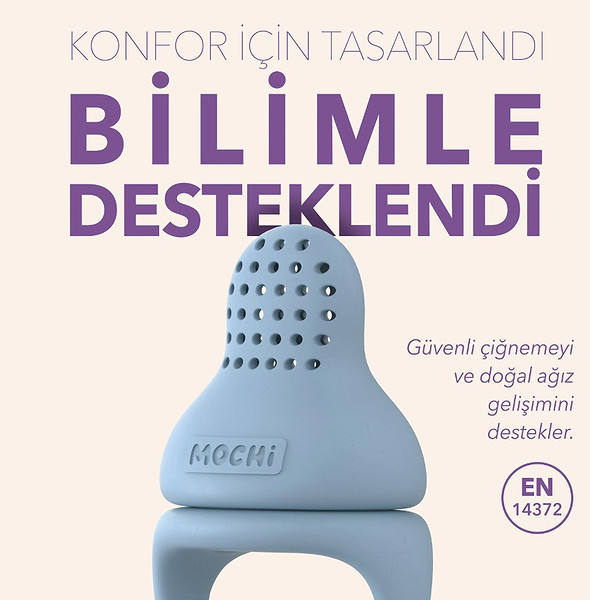 Mochi Pop-Up Meyve Sebze Gıda Emziği Blush