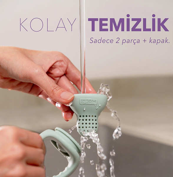 Mochi Pop-Up Meyve Sebze Gıda Emziği Sky
