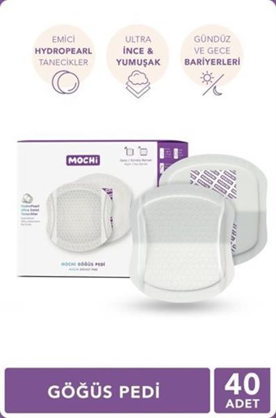 Mochi Ultra İnce Emzirme Göğüs Pedi 40'Lı Paket