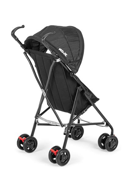 Moje Simple Pratik Baston Bebek Arabası Siyah