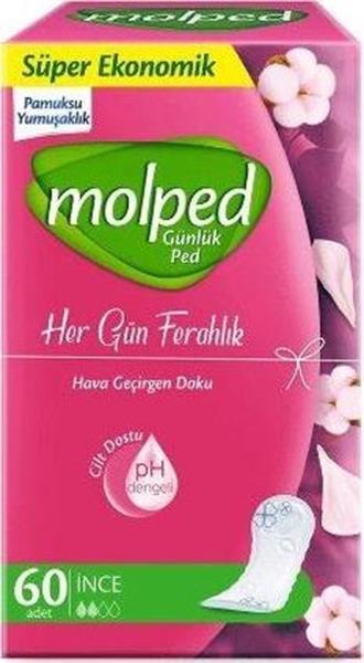 Molped Daily Care İnce 60'Lı Hijyenik Ped 1 Adet